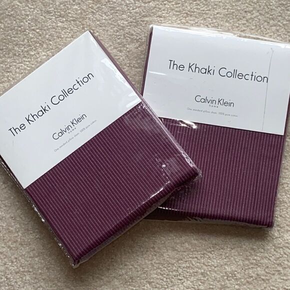 Calvin Klein “The Khaki Collection” Pillow Shams! - Picture 1 of 7